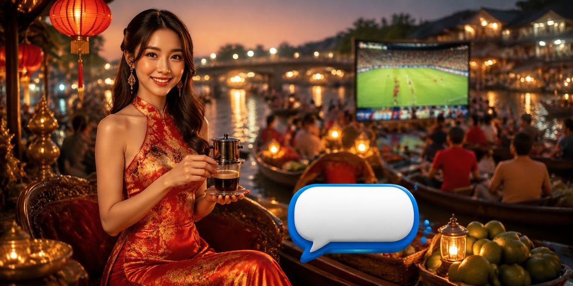 Người thưởng thức cà phê tại Cần Thơ xem kết quả xổ số qua ứng dụng