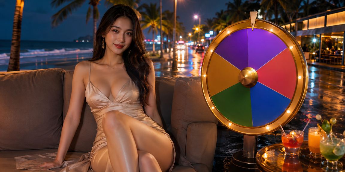 Quay thưởng may mắn tại bãi biển Mũi Né