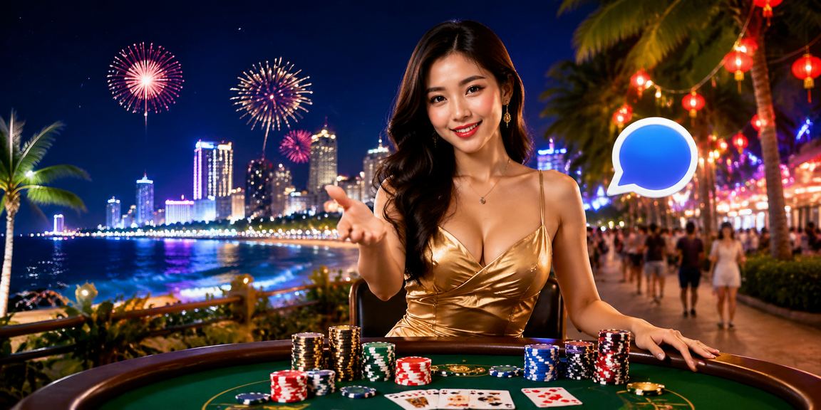 Không khí sôi động tại bàn casino trực tuyến với người chơi Việt Nam